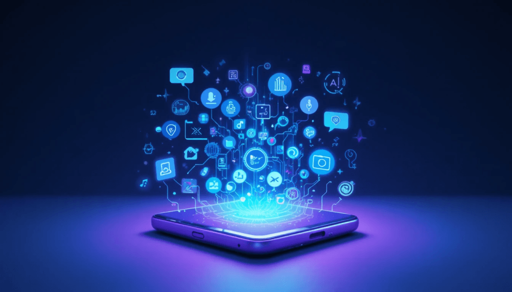 apps de inteligencia artificial en el móvil